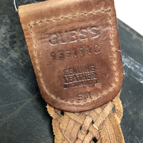 Ladies Guess Leather Bohemian Belt - Picture 2 of 6
